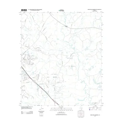 2013 Map of Ferguson Crossing, 2013 Print