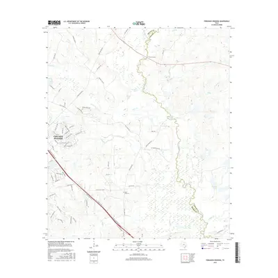 2016 Map of Ferguson Crossing, 2016 Print