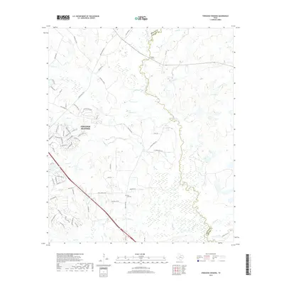 2019 Map of Ferguson Crossing, 2019 Print