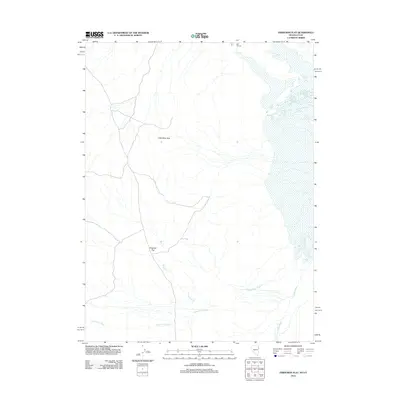 2012 Map of Ferguson Flat, 2012 Print