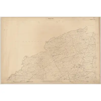 1905 Map of Fermanagh - Sheet 1, 1907 Print