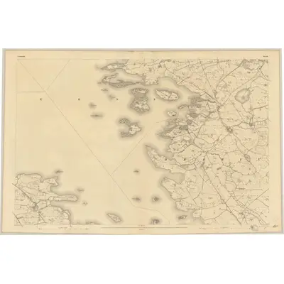 1834 Map of Fermanagh - Sheet 10, 1855 Print