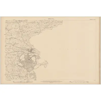 1905 Map of Fermanagh - Sheet 11, 1907 Print