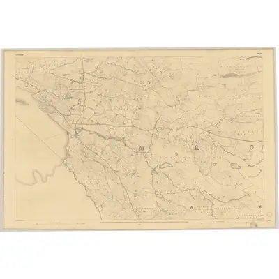 1834 Map of Fermanagh - Sheet 13, 1835 Print
