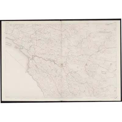 1834 Map of Fermanagh - Sheet 13, 1862 Print