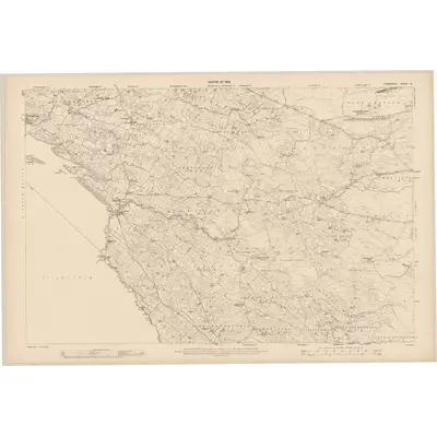 1905 Map of Fermanagh - Sheet 13, 1908 Print