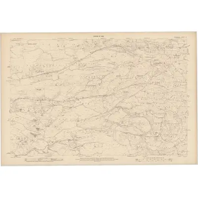 1906 Map of Fermanagh - Sheet 14, 1908 Print