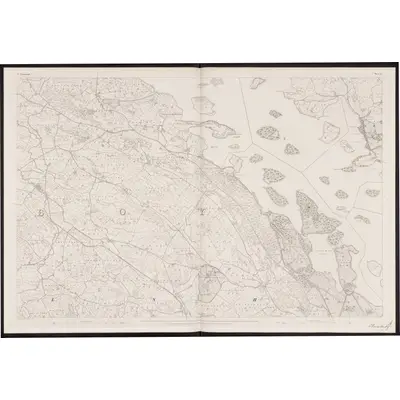 1834 Map of Fermanagh - Sheet 15, 1862 Print