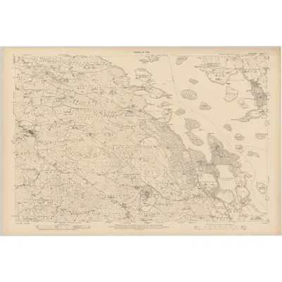 1905 Map of Fermanagh - Sheet 15, 1908 Print