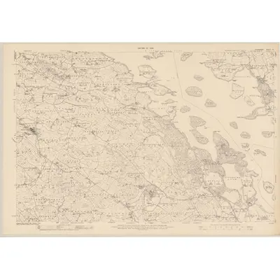 1905 Map of Fermanagh - Sheet 15, 1909 Print