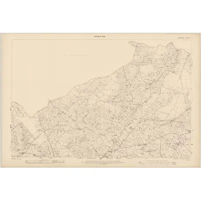 1905 Map of Fermanagh - Sheet 17, 1908 Print
