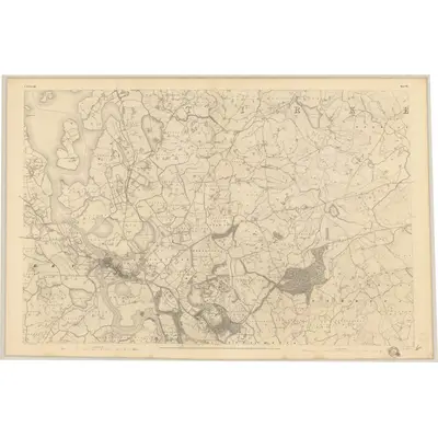 1834 Map of Fermanagh - Sheet 22, 1837 Print