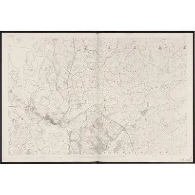1834 Map of Fermanagh - Sheet 22, 1862 Print