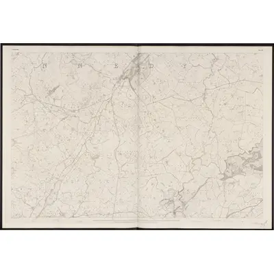 1834 Map of Fermanagh - Sheet 23, 1861 Print