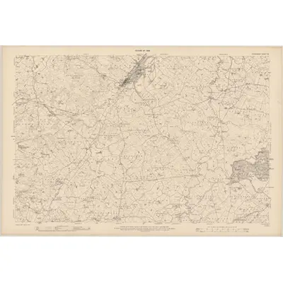 1906 Map of Fermanagh - Sheet 23, 1908 Print