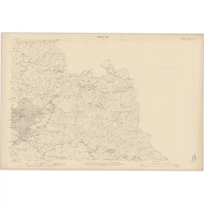 1906 Map of Fermanagh - Sheet 24, 1908 Print