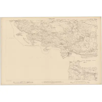 1906 Map of Fermanagh - Sheet 25, 1908 Print