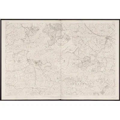 1834 Map of Fermanagh - Sheet 27, 1861 Print