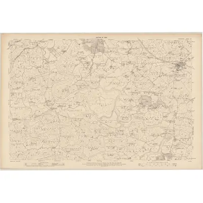 1906 Map of Fermanagh - Sheet 27, 1908 Print