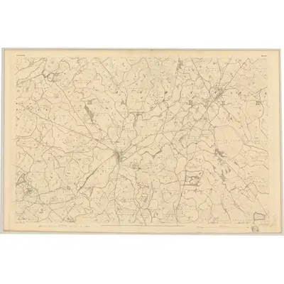 1834 Map of Fermanagh - Sheet 28, 1837 Print