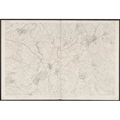 1834 Map of Fermanagh - Sheet 28, 1861 Print