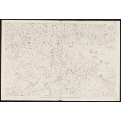 1833 Map of Fermanagh - Sheet 29, 1861 Print