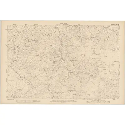 1906 Map of Fermanagh - Sheet 29, 1908 Print