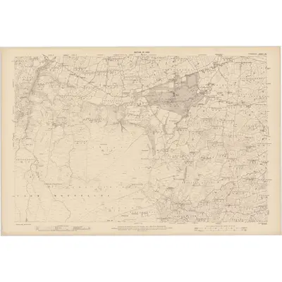 1907 Map of Fermanagh - Sheet 32, 1909 Print