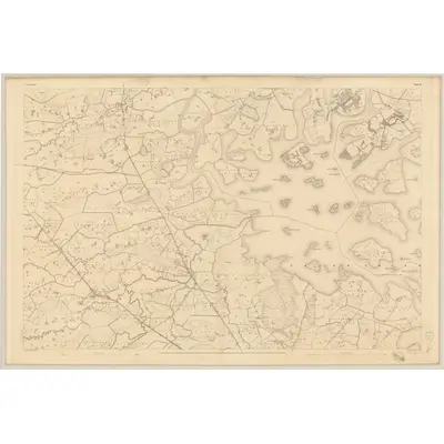 1834 Map of Fermanagh - Sheet 33, 1837 Print