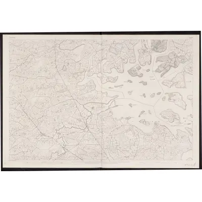 1834 Map of Fermanagh - Sheet 33, 1862 Print