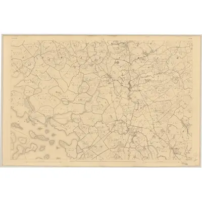 1834 Map of Fermanagh - Sheet 34, 1837 Print