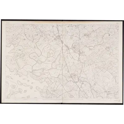 1834 Map of Fermanagh - Sheet 34, 1862 Print