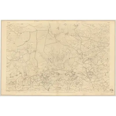 1834 Map of Fermanagh - Sheet 35, 1835 Print
