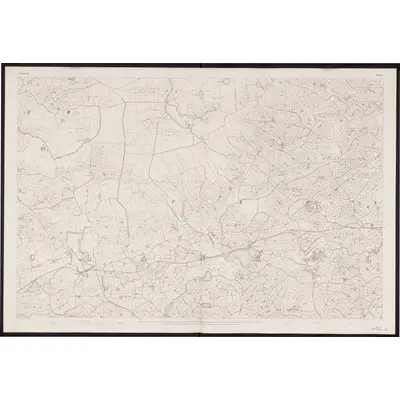 1834 Map of Fermanagh - Sheet 35, 1862 Print