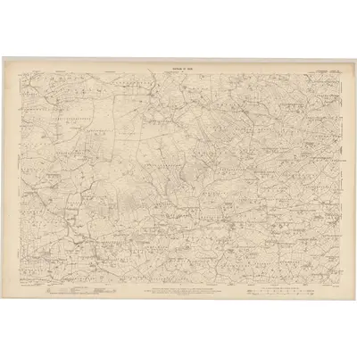 1907 Map of Fermanagh - Sheet 35, 1909 Print