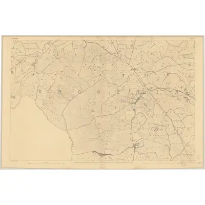 1834 Map of Fermanagh - Sheet 38, 1835 Print