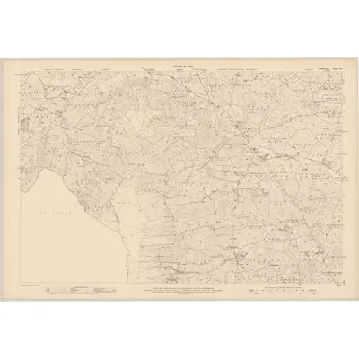 1907 Map of Fermanagh - Sheet 38, 1909 Print