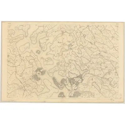 1834 Map of Fermanagh - Sheet 39, 1837 Print