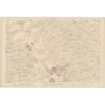 1907 Map of Fermanagh - Sheet 39, 1909 Print