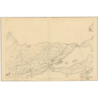 1834 Map of Fermanagh - Sheet 4, 1835 Print