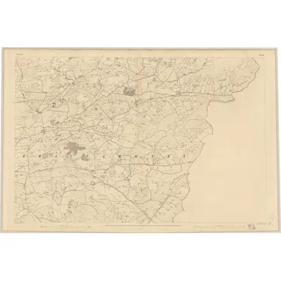 1834 Map of Fermanagh - Sheet 6, 1837 Print