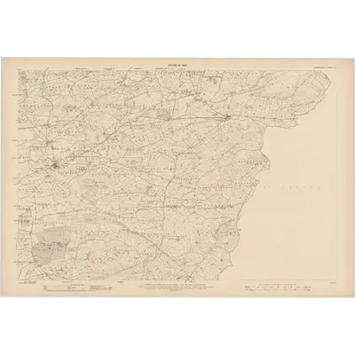 1905 Map of Fermanagh - Sheet 6, 1907 Print