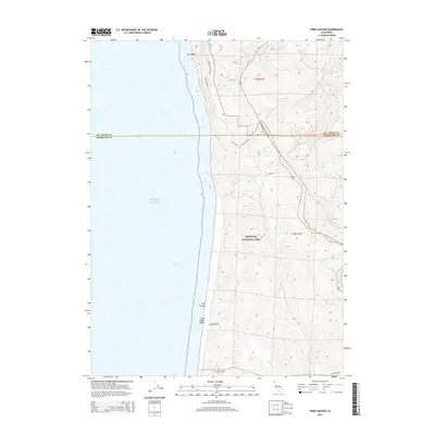 2015 Map of Fern Canyon, 2015 Print
