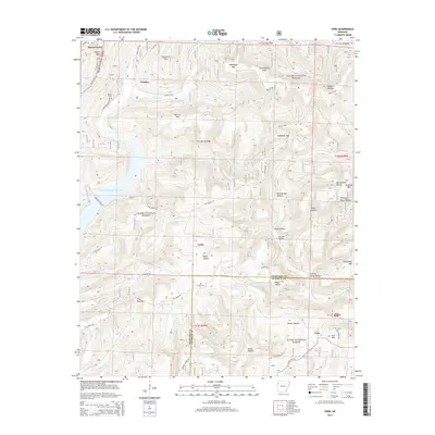 2014 Map of Fern, 2014 Print