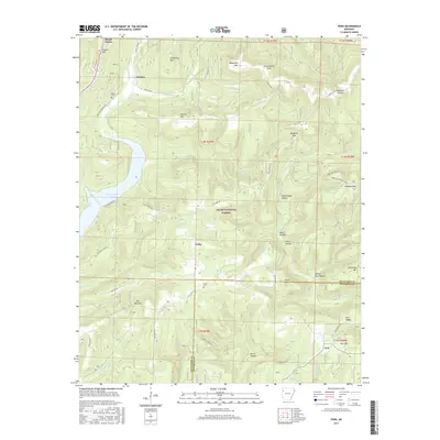 2017 Map of Fern, 2017 Print