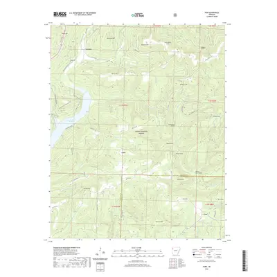 2020 Map of Fern, 2020 Print