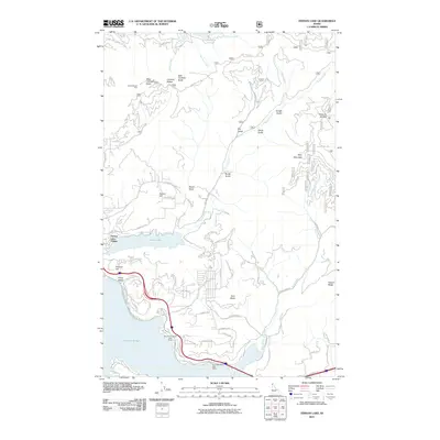 2011 Map of Fernan Lake, 2011 Print