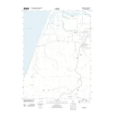 2012 Map of Ferndale, 2012 Print