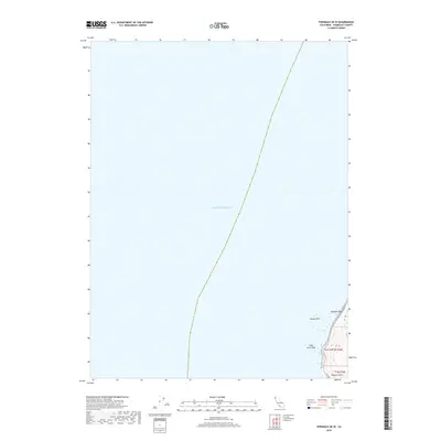 2018 Map of Ferndale OE W, 2018 Print