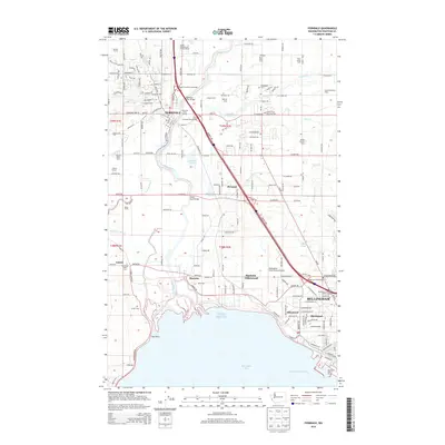 2014 Map of Ferndale, 2014 Print